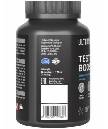UltraSupps Testoboost 30 capsules - Buy Online on GoSupps.com