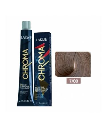 Lakme Chroma hair cream 7 00 Average blond 60 ml - Buy Online on GoSupps.com