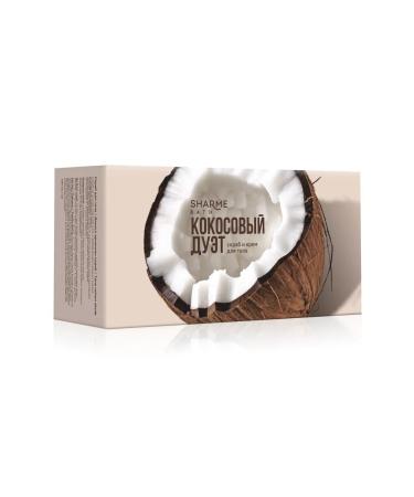 Scrub and body cream Sharme Bath "Coconut duet" - Buy Online on GoSupps.com