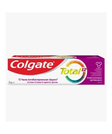 COLGATE Toothpaste total gum health 75 ml x 3 pieces - Buy Online on GoSupps.com