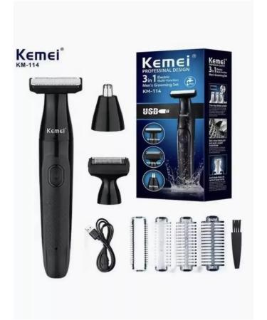 Kemei Trimmer 3 in 1 KM-114