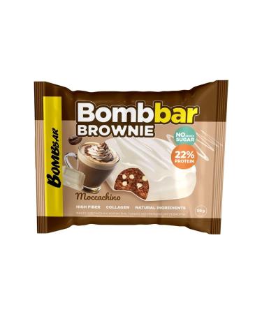 BombBar Cookies protein brownie mokkachino 50g 10p - Buy Online on GoSupps.com