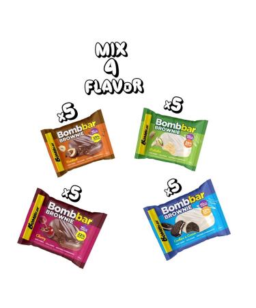 BombBar MIX 4x5pcs Brownie Cherry Hound Ore Fist