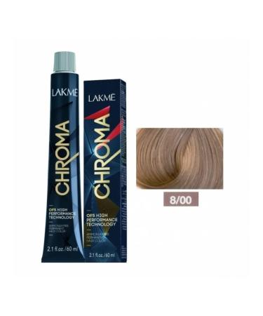 Lakme Chroma hair cream 8 00 blond 60 ml - Buy Online on GoSupps.com