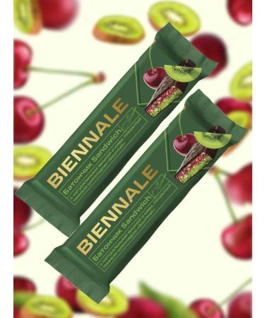 Biennale Fruit-berry bar cherries 80g