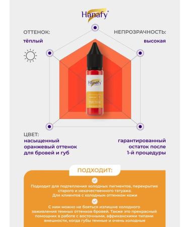 Hanafy Pigment corrector No. 1 permanent eyebrow eyebrow makeup 5 ml - Buy Online on GoSupps.com