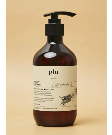 Plus The shower gel Therapy Body Wash Lily Vanilla Korea - Buy Online on GoSupps.com