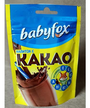 Babyfox Drink with cocoa 135g x 3 pcs - Buy Online on GoSupps.com