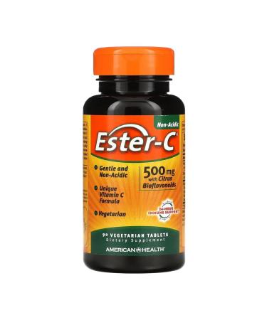 American Health Esther-C- 500 mg 90 plant tablets