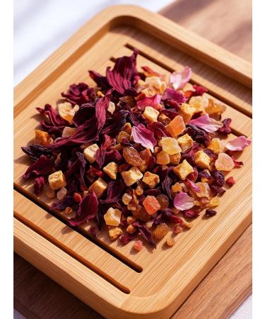 TiSun Fruit leaf tea with a border of Super Pumpa 100 g - Buy Online on GoSupps.com