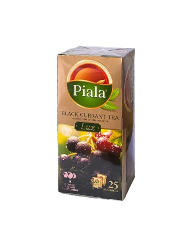 Bowl GOLD Black tea in bags black currant 25 pcs - Buy Online on GoSupps.com