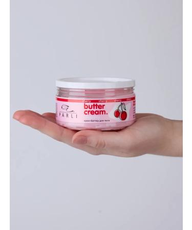 Parli Cosmetics Body cream with the aroma of cherry butter 200ml - Buy Online on GoSupps.com