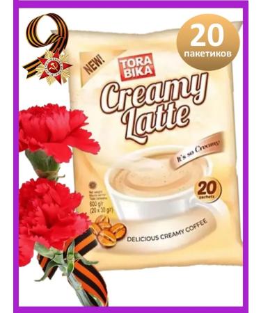 ToraBika Coffee 3 in 1 thorabica latte 1pc*20 pack - Buy Online on GoSupps.com