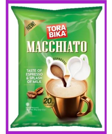 ToraBika Coffee 3 in 1 thorabic Machiato 1 UP * 20 pack