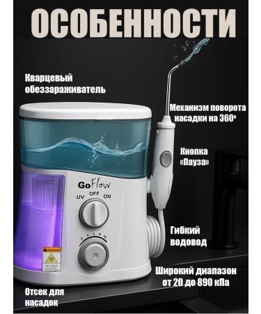 GoFlow G1000 Irrigator Personnel premium quartz lamp 1000ml - Buy Online on GoSupps.com