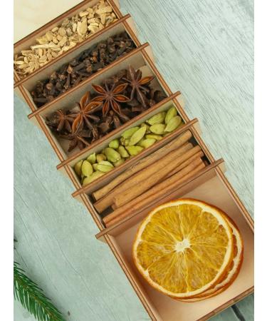 The scent of the holiday Set of spices for mulled wine gift - Buy Online on GoSupps.com