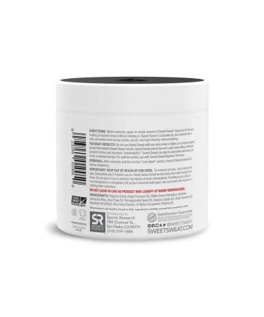 Sweet Sweat Sports ointment for weight loss jar xl coconut 383g - Buy Online on GoSupps.com