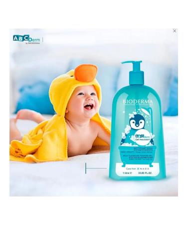 BIODERMA ABC Dermm foaming gel for bathing children 1l - Buy Online on GoSupps.com