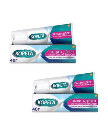 Korega gum protection cream 40 g 2 pcs