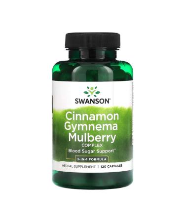 Swanson Complex with cinnamon and mulberry 120 capsules