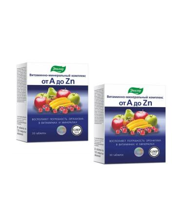 Evalar Vitamin complex from A to zinc 2 pcs