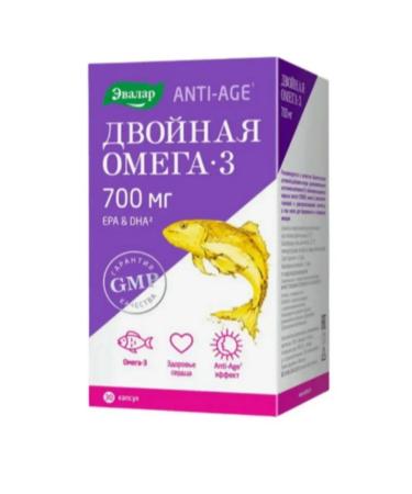 Evalar Double omega-3 3 pcs