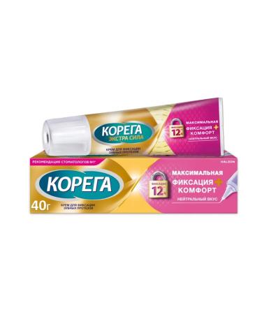 Korega maximum fixation + comfort cream 40 g