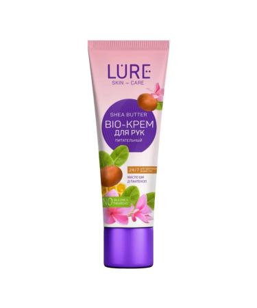 LURE Nourishing hand cream with shea butter and d-panthenol - Buy Online on GoSupps.com