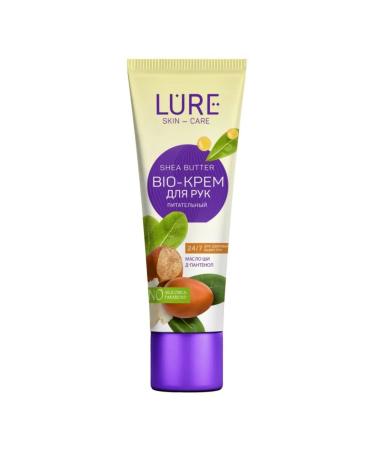 LURE Nourishing hand cream with shea butter and d-panthenol - Buy Online on GoSupps.com