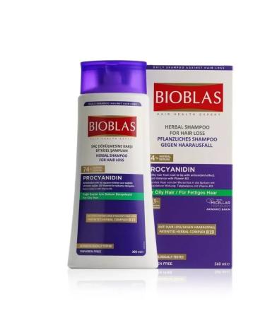 BIOBLAS Shampoo against falling out with extract of grape seeds