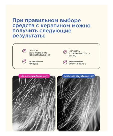 Serums Mask for hair with keratin moisturizing restorative. - Buy Online on GoSupps.com