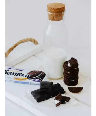 BombBar Protein bar 60 g cookies with 1pc cream - Buy Online on GoSupps.com