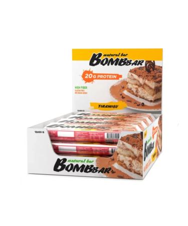 BombBar 20pcs protein bar 60g tiramisu