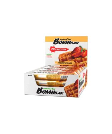 BombBar 20pcs protein bars 60g Vienna waffles