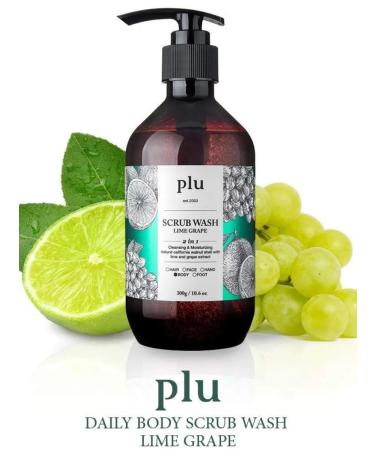 Plus SCRUB BODY WASH LIME GRAPE 500 g of Korea SCRUB - Buy Online on GoSupps.com