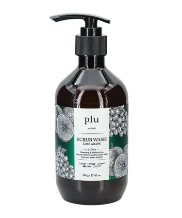 Plus SCRUB BODY WASH LIME GRAPE 500 g of Korea SCRUB - Buy Online on GoSupps.com