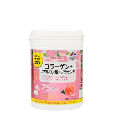 UNIMAT RIKEN Collagen with hyaluronic acid and vitamin C dragees 150pcs - Buy Online on GoSupps.com