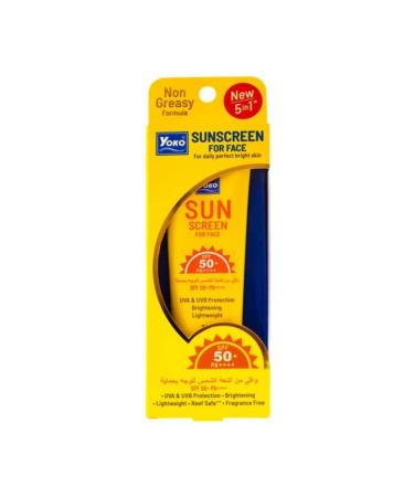 Yoko Face Sunflower Cream Thai SPF 50 - Buy Online on GoSupps.com