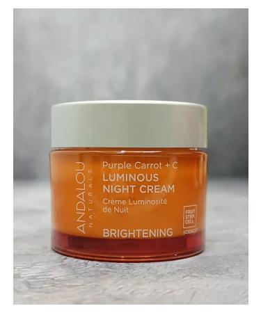Andalou Naturals Night cream with purple carrots and vitamin C 50 ml - Buy Online on GoSupps.com