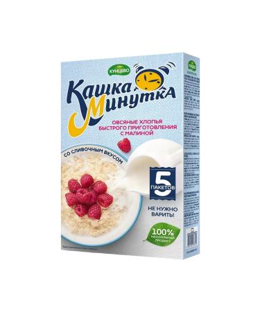 Kuntsevo Oat raspberries and cream are 215 grams 16 packages - Buy Online on GoSupps.com