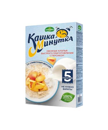 Kuntsevo Oatmeal peaches and cream are 215 grams 16 packages - Buy Online on GoSupps.com