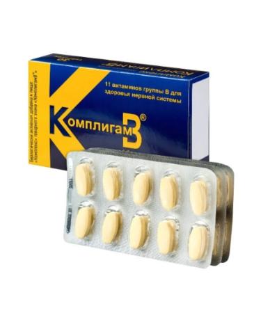 Home medicine cabinet Complogam b complex table 1000 mg x30pcs - Buy Online on GoSupps.com