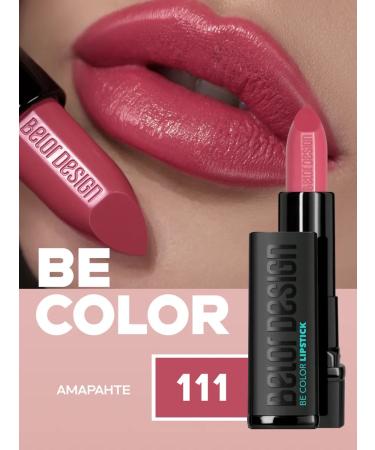 BELOR DESIGN Moisturizing lipstick for lips tone 111 satin