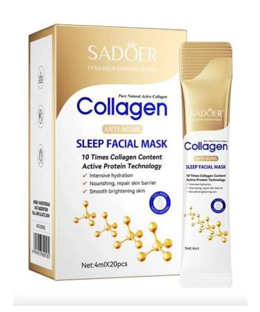 Night face mask anti -aging in sticks with collagen - Buy Online on GoSupps.com