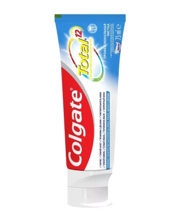 COLGATE Toothpaste Total 12 Professional Cleaning 75 ml 3 pcs - Buy Online on GoSupps.com