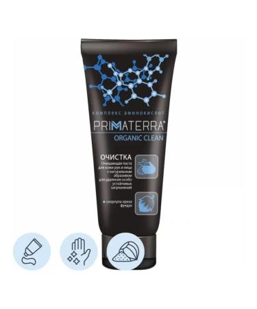 PRIMATERRA Paste Cleansing Organic Clean with natures abrasion 200ml - Buy Online on GoSupps.com