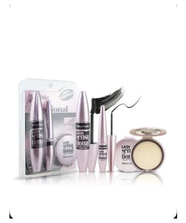 sadoer Mascaras Black waterproof set 3B1 Million Pauline - Buy Online on GoSupps.com