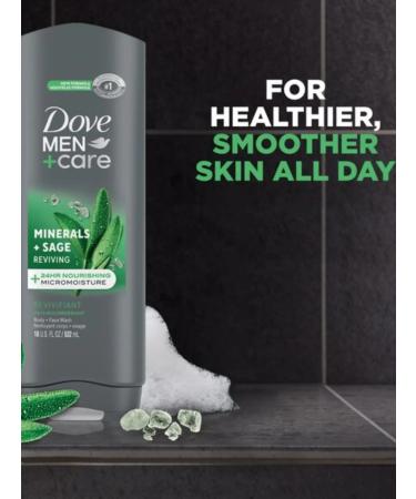 DOVE Soul Gel Male Minerals + Sage New 400ML - Buy Online on GoSupps.com