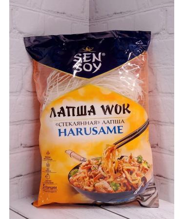 SenSoy Harusame wok bobban noodles "Glass" for frying (150g)