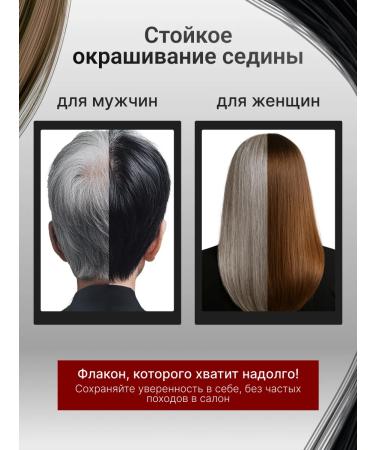 Keratine Queen Shampoo hair dye from gray hair brown - Buy Online on GoSupps.com